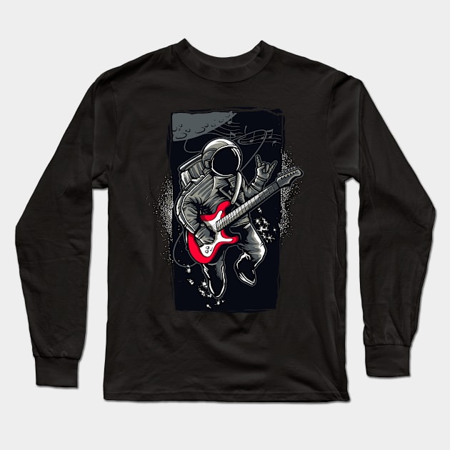 guitarist astronout Long Sleeve T-Shirt by Southwengker